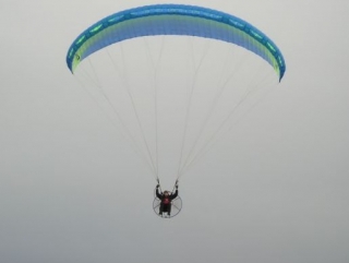 Paragliding with Parapent